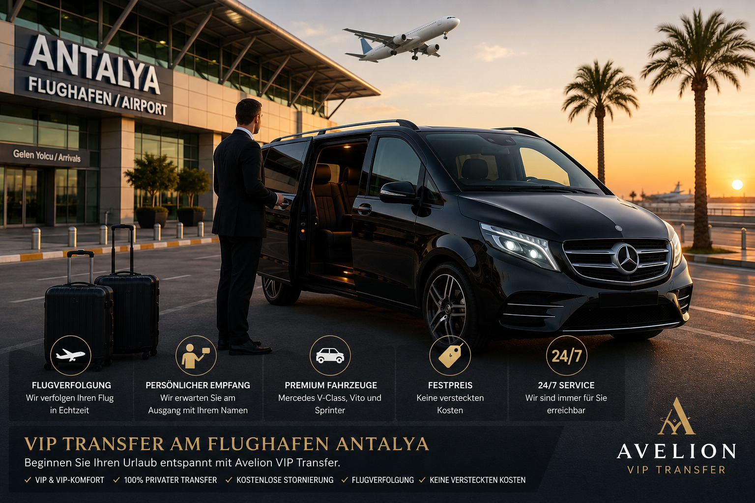 Transfer vom Flughafen Antalya zum Hotel: Reiseführer 2026