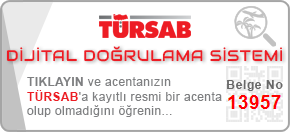 TÜRSAB Dijital Doğrulama Sistemi - Belge No 13957